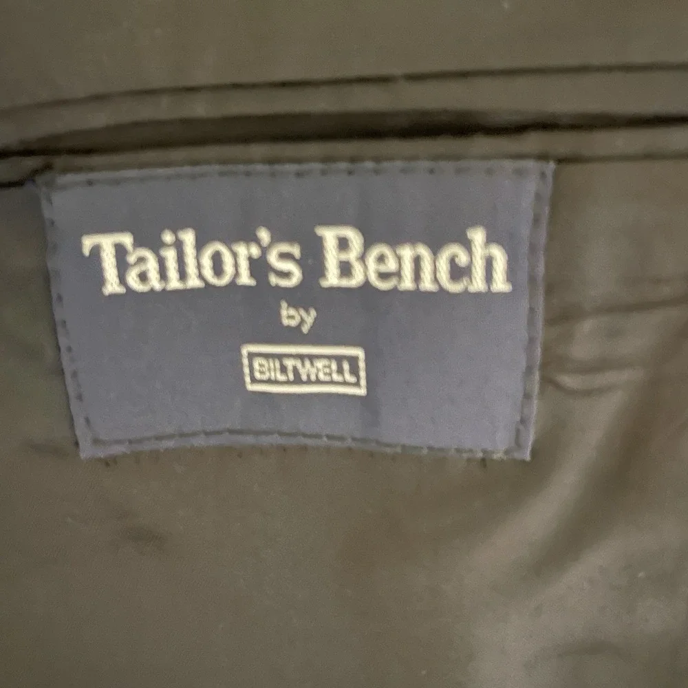 Vintage Tailor's Bench Harris Tweed Blazer 40-42R Wool‎ USA Made